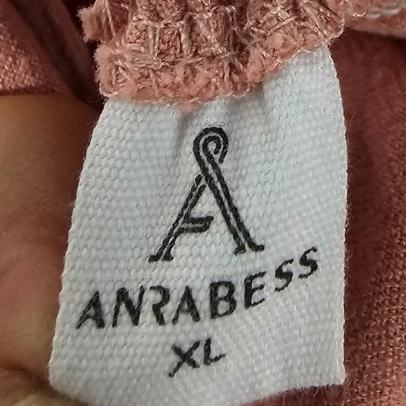 Anrabess Pink Halter Wide Leg Jumpsuit Coquette Cropped Club Beach XL - Picture 10 of 11